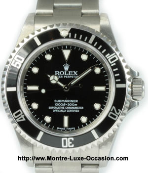 Montre-Luxe-Occasion.com-Rolex-Submariner-14060m-2008 Rolex Submariner 14060M de 2008