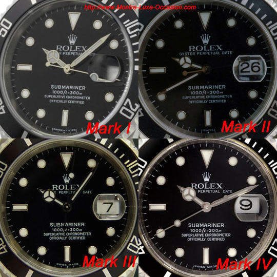 Montre-Luxe-occasion.com-cadrans-16610 Cadrans Rolex Submariner 16610