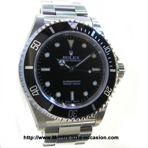 Montre-luxe-occasion.com-Rolex-Submariner-14060M Rolex Submariner 14060M de 2001