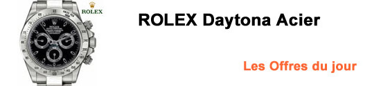 Rolex Daytona Occasion Meilleures Offres