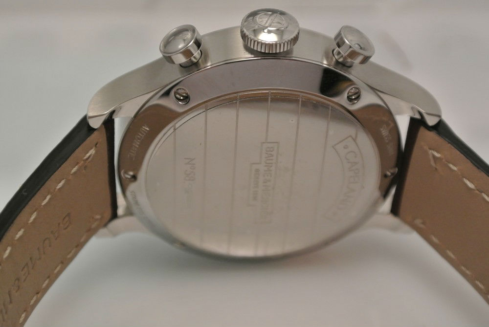 Baume & Mercier Capeland Chrono Back