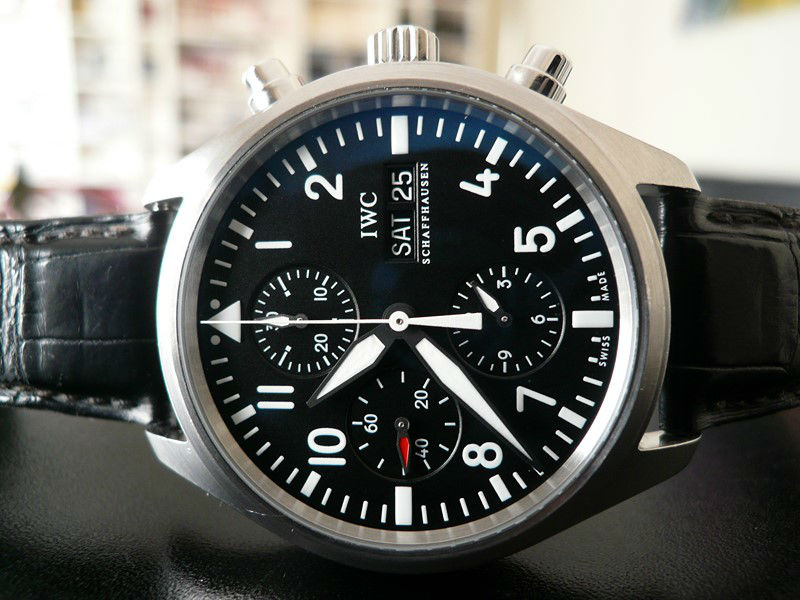 IWC Montre d\'Aviateur Chrono-Automatic