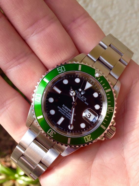 Rolex Submariner 16610 LV série F Fat Four