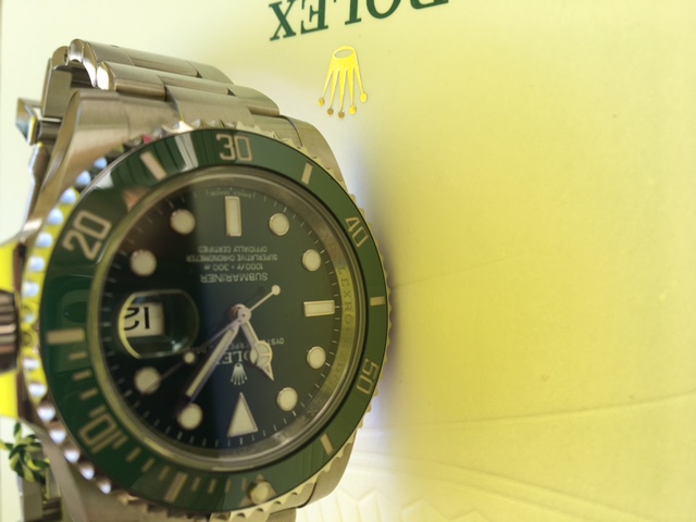 ROLEX submariner 116610 lv Hulk