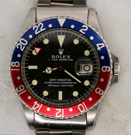 rolex gmt pepsi long e