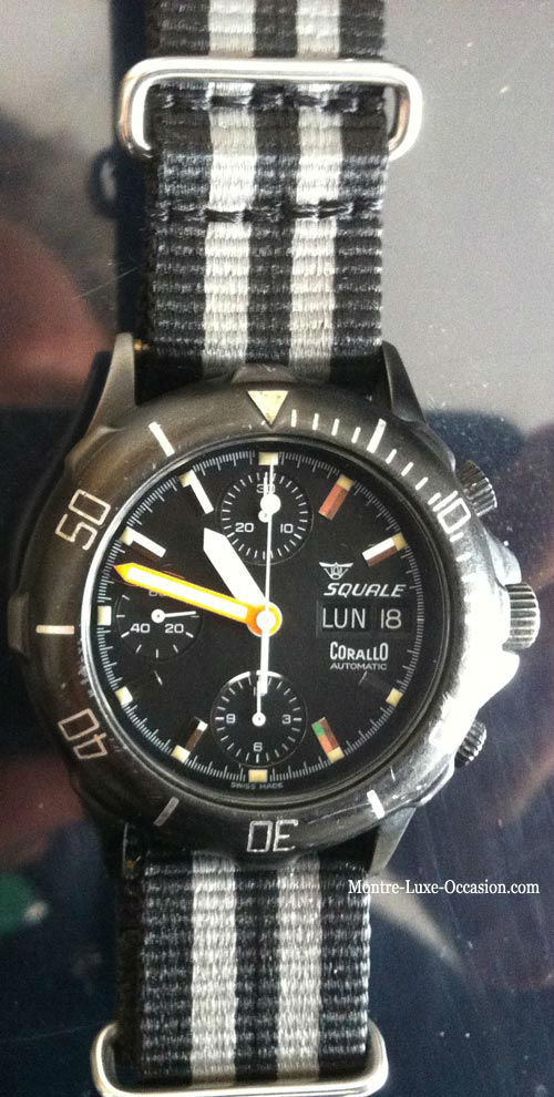 Chronographe Valjoux 7750 - Montre de plongée 200m (2)