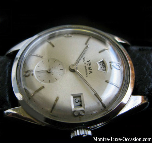 Montre Yema Plongée Sous Marine Jour date 1960_Montre_-luxe-occasion.com (6)